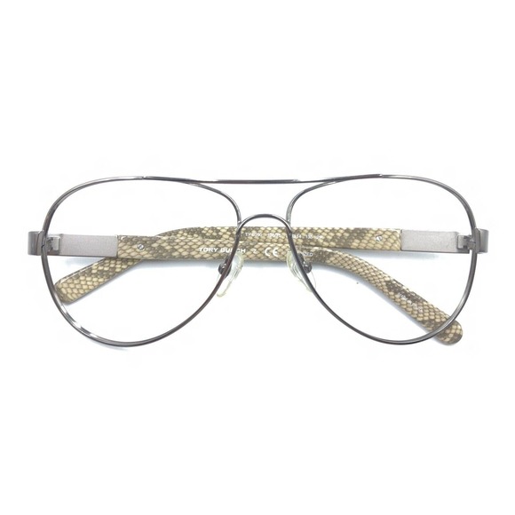 Tory Burch TY6010 103/T5 Aviator Snake Tan Brown Sunglasses Frames 57-14 135 - Picture 12 of 12
